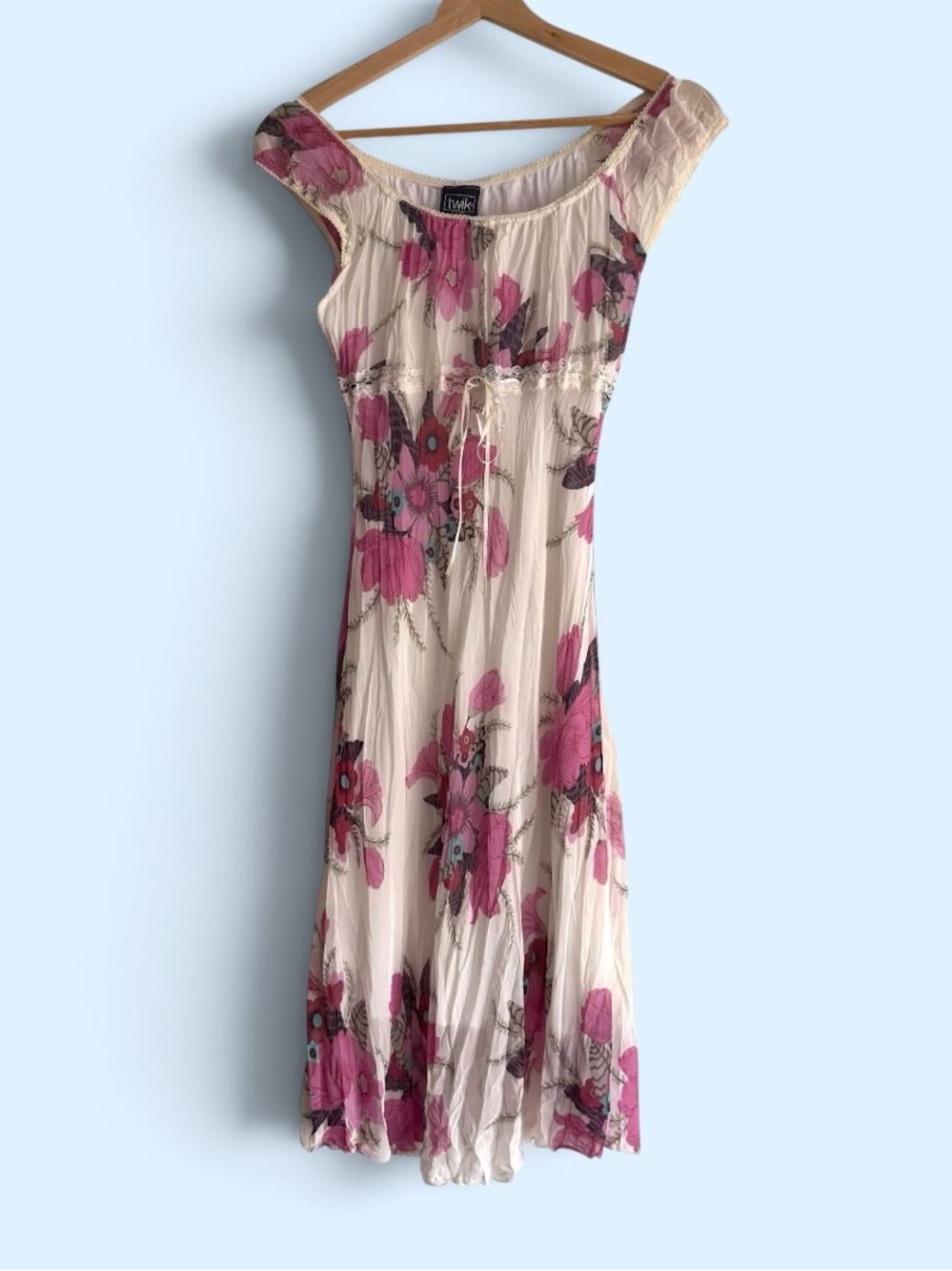 Twik by Simons Floral Babydoll Dress Size M